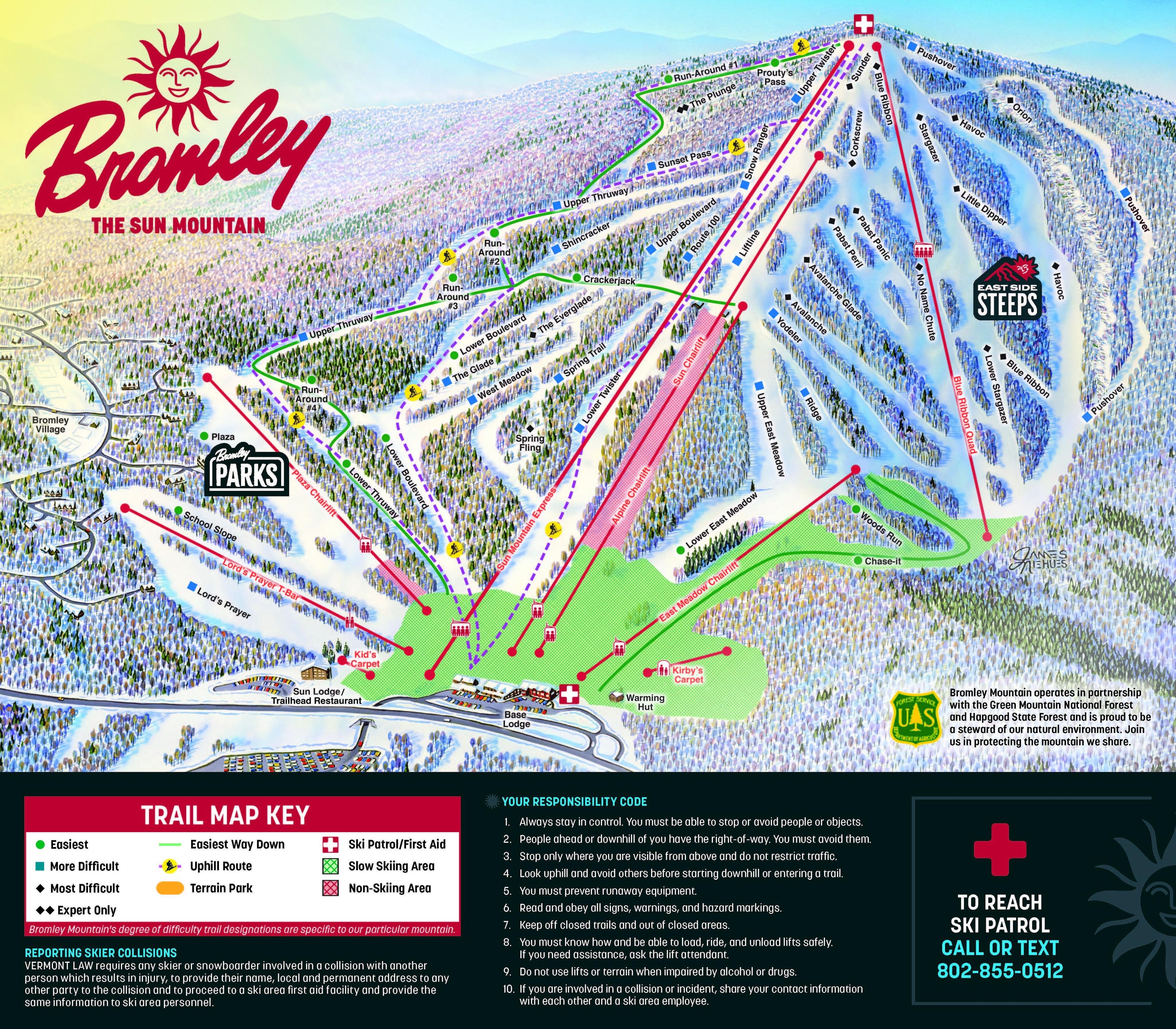 Bromley trail map 2526